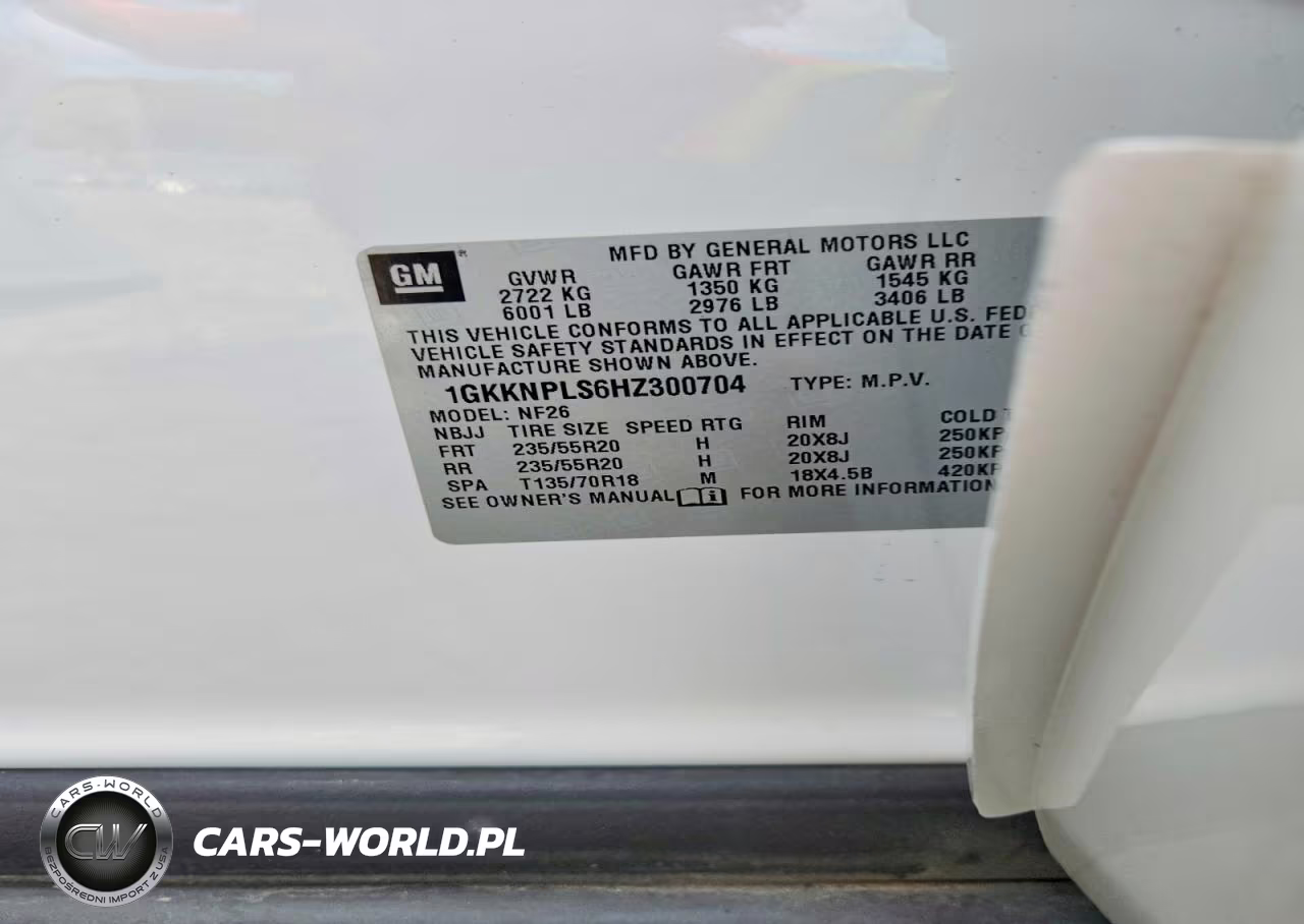 2017 GMC Acadia Denali VIN:1GKKNPLS6HZ300704 - 13