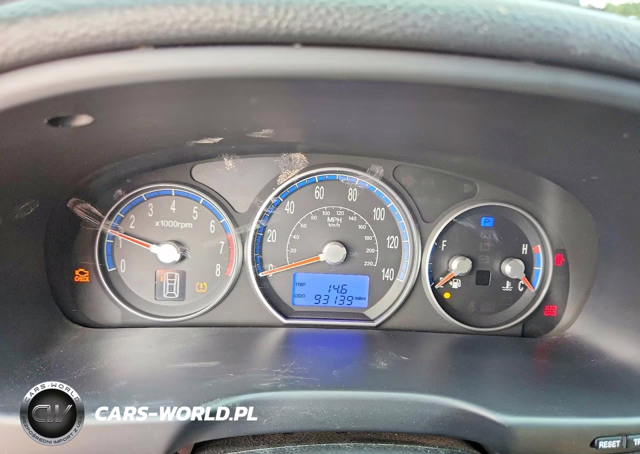 2008 Hyundai Santa Fe Gls VIN:5NMSG73D68H217270 - 9
