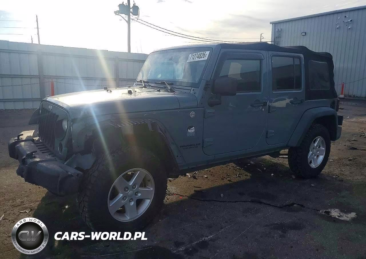 2014 Jeep Wrangler Unlimited Sport VIN:1C4BJWDG8EL218676 - 1