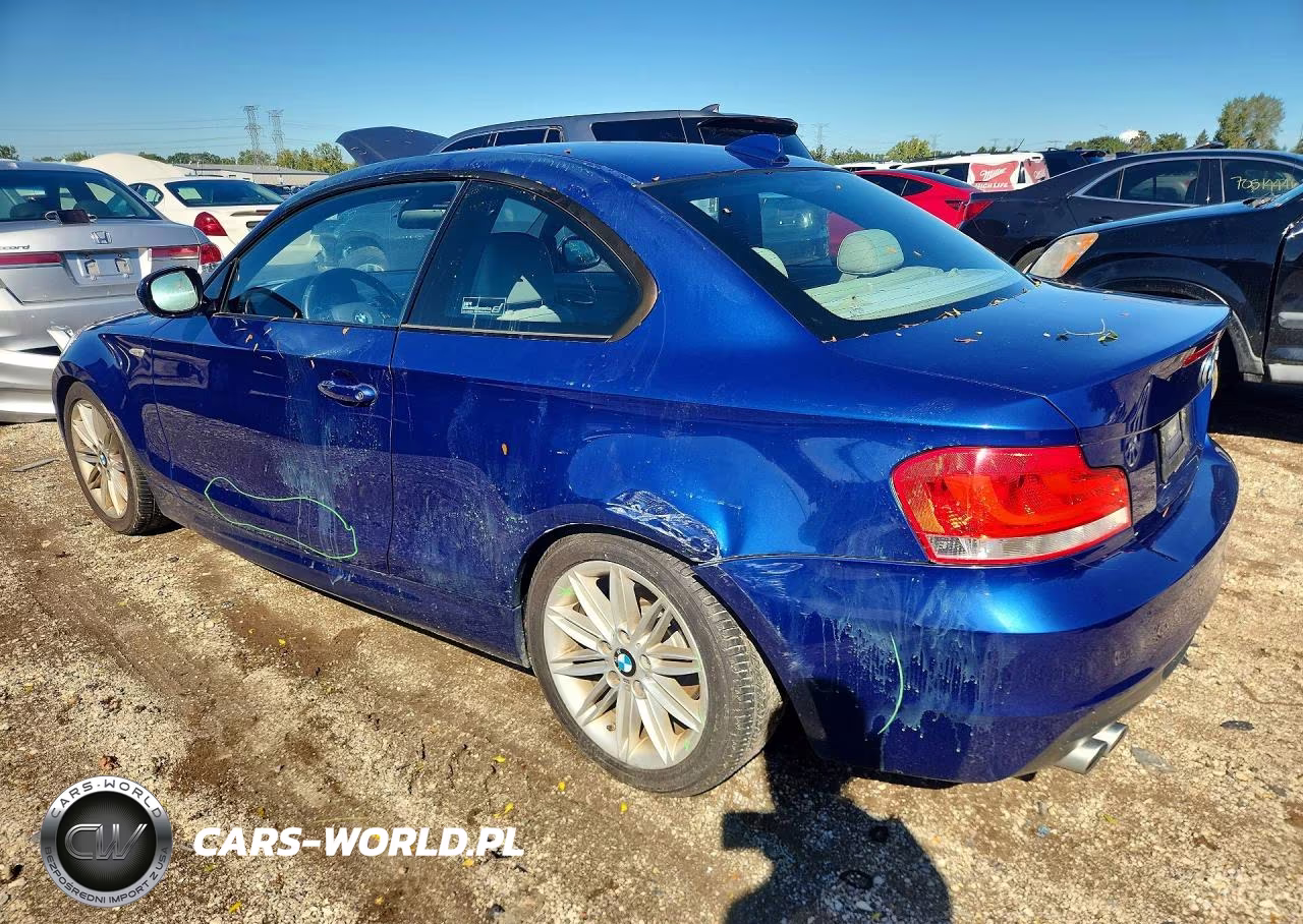 2013 BMW 128 I VIN:WBAUP9C52DVS95231 - 2