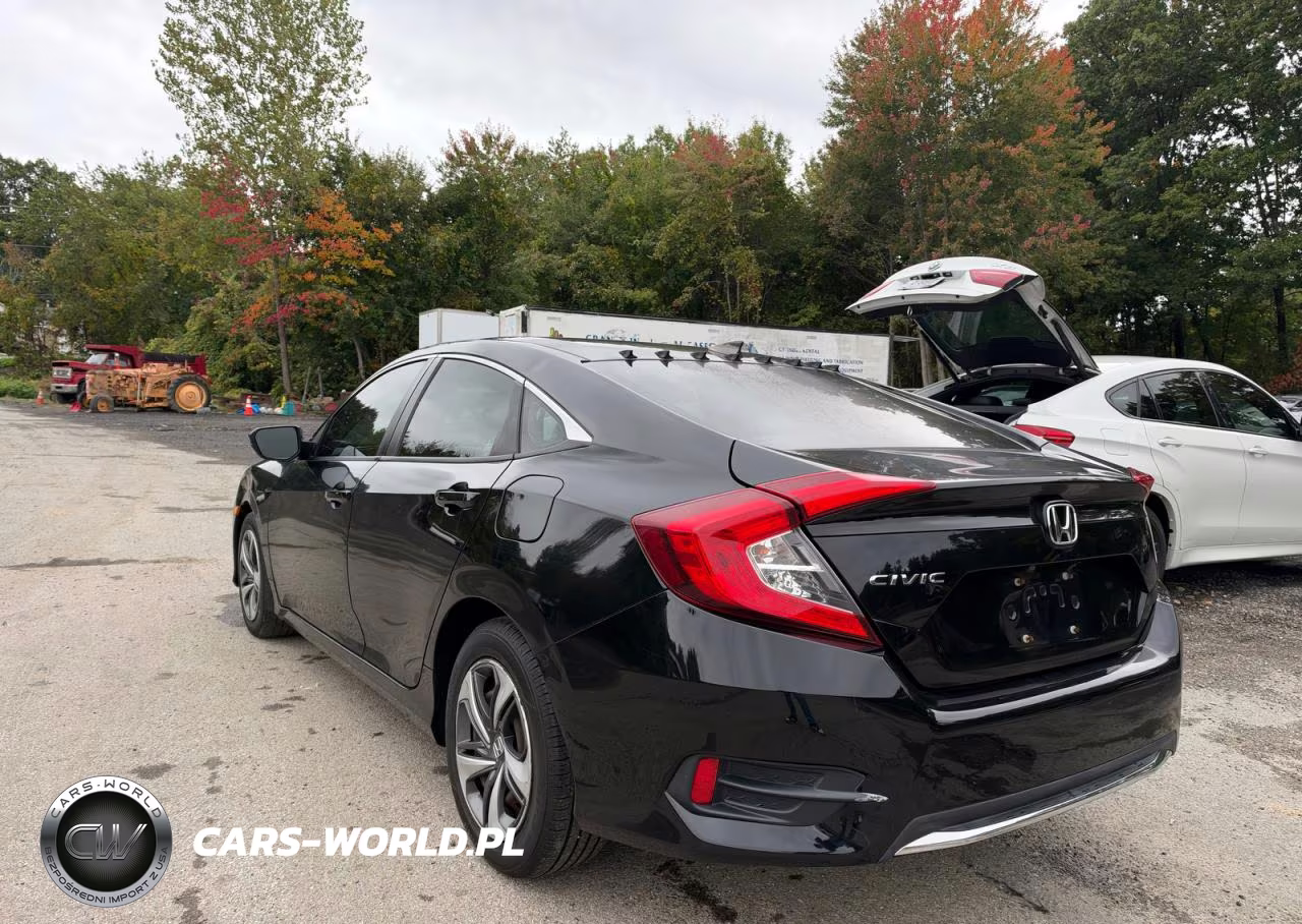 2020 Honda Civic Lx VIN:2HGFC2F61LH536417 - 3