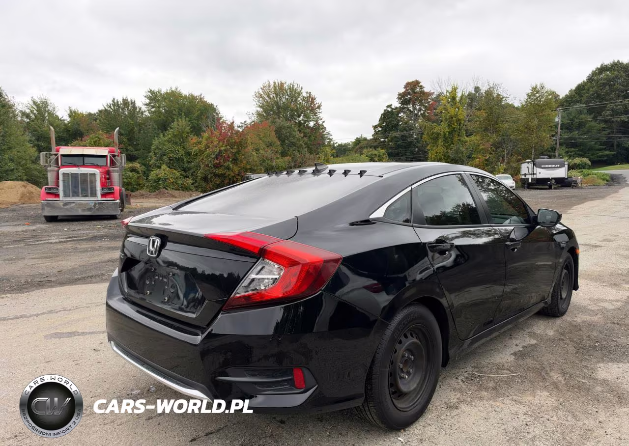 2020 Honda Civic Lx VIN:2HGFC2F61LH536417 - 4