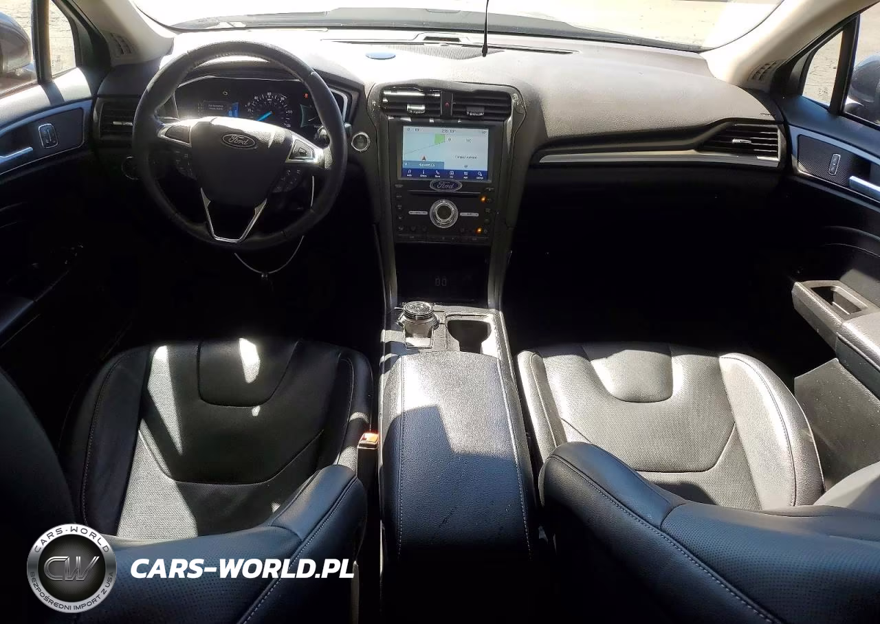 2019 Ford Fusion Titanium VIN:3FA6P0SU3KR115383 - 8