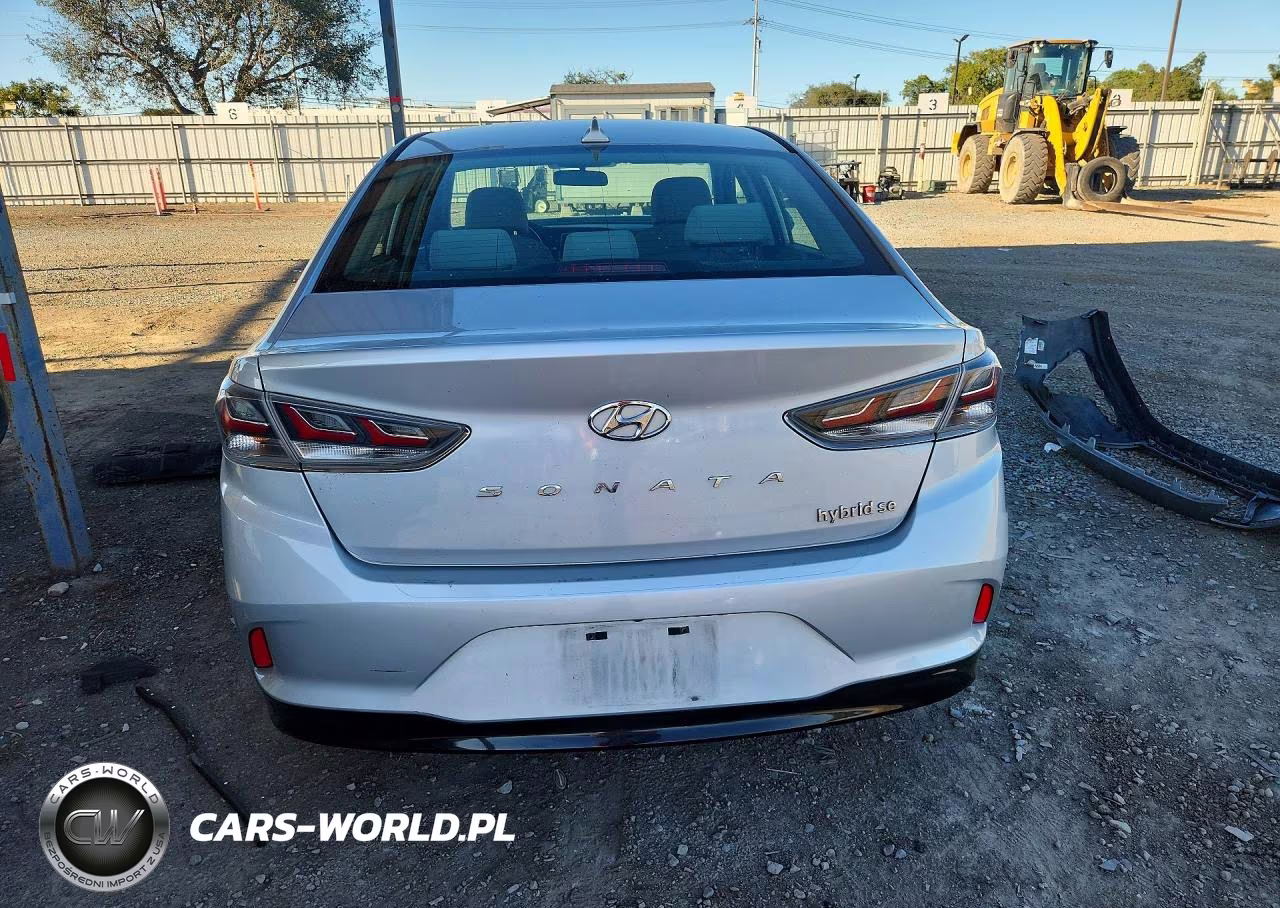 2019 Hyundai Sonata Hybrid Se VIN:KMHE24L31KA090622 - 6