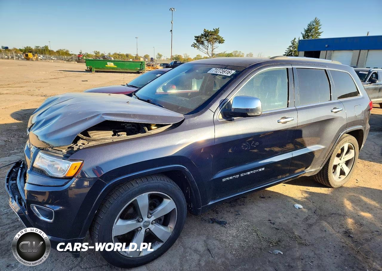 2015 Jeep Grand Cherokee Overland VIN:1C4RJFCG3FC626147 - 1
