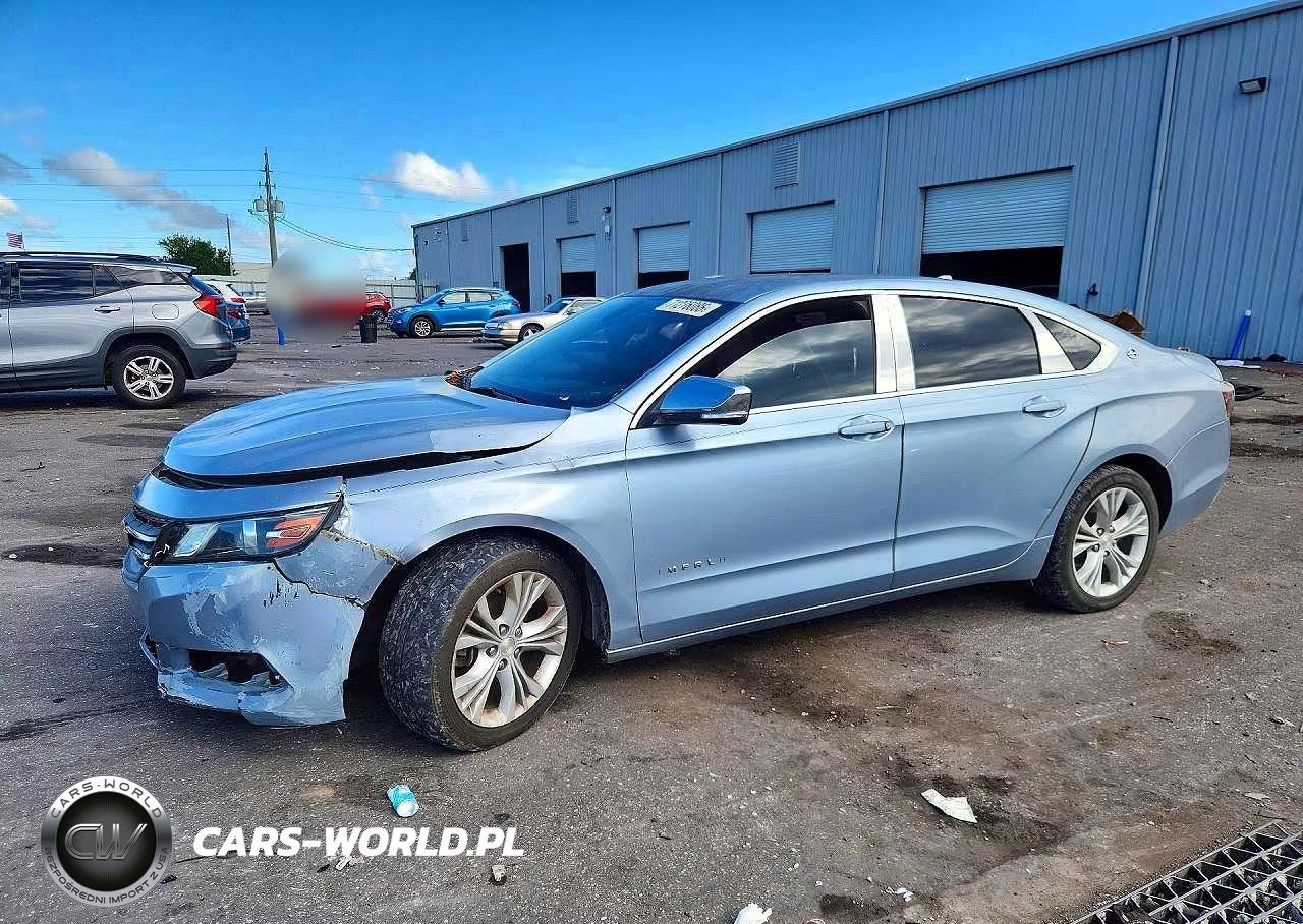 2014 Chevrolet Impala Lt VIN:1G1115SL2EU121000 - 1
