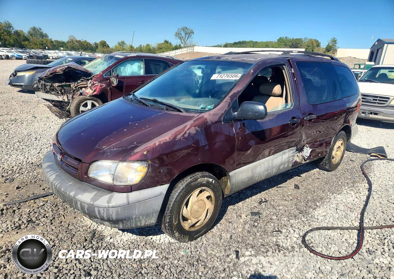 2000 Toyota Sienna Le VIN:4T3ZF13C9YU298668 - 1