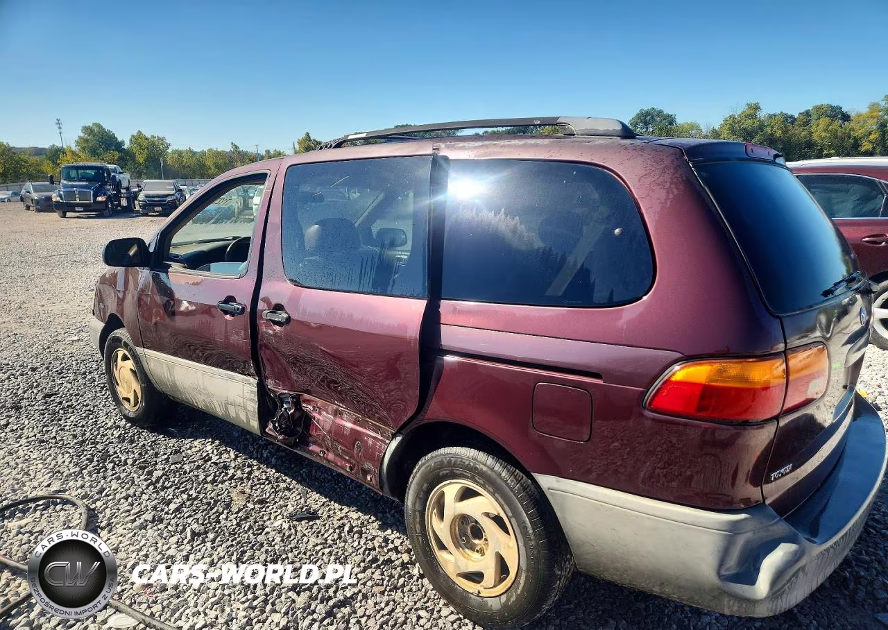 2000 Toyota Sienna Le VIN:4T3ZF13C9YU298668 - 2