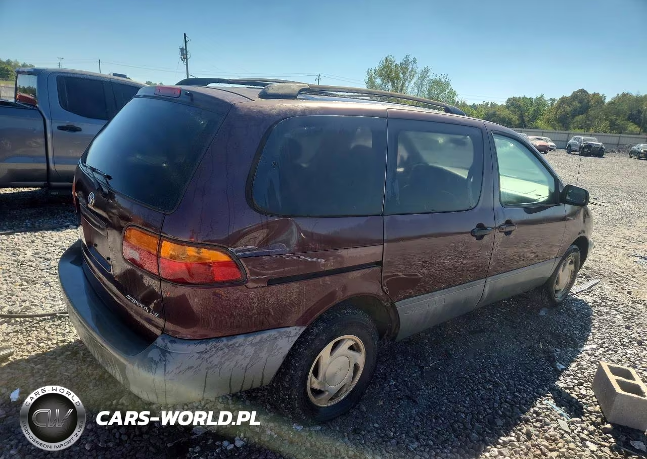 2000 Toyota Sienna Le VIN:4T3ZF13C9YU298668 - 3