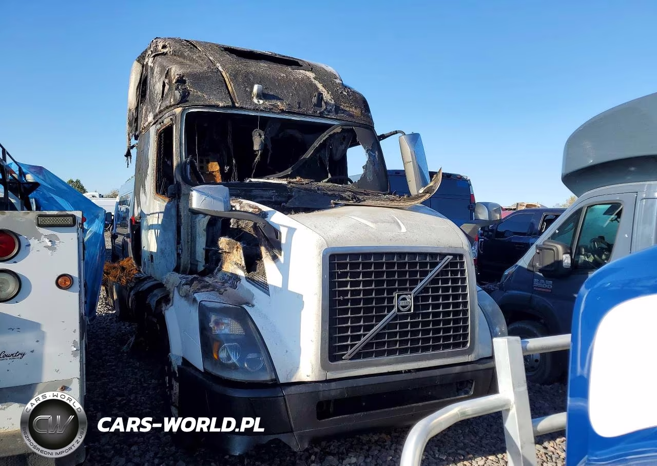 2015 Volvo Vnl Semi Truck VIN:4V4NC9EG1FN175591 - 4