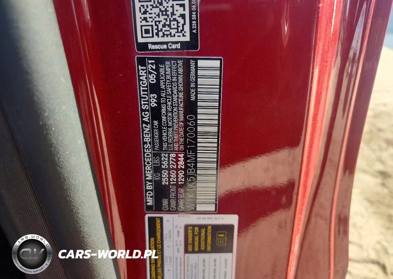 2021 Mercedes-Benz E 450 VIN:W1K1K5JB4MF170060 - 12