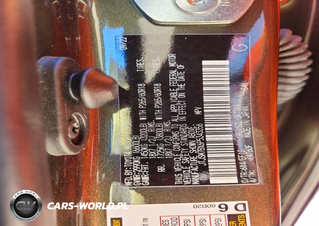2023 Lexus Gx 460 VIN:JTJSM7BX6P5343356 - 13