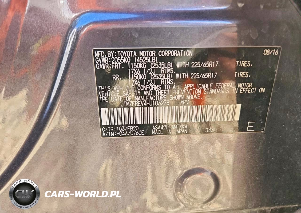 2017 Toyota Rav4 Le VIN:JTMZFREV4HJ103278 - 13