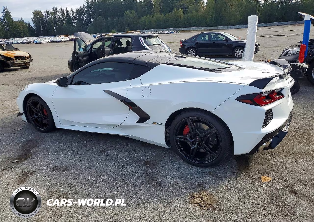 2021 Chevrolet Corvette Stingray 2Lt VIN:1G1YB2D40M5117553 - 2