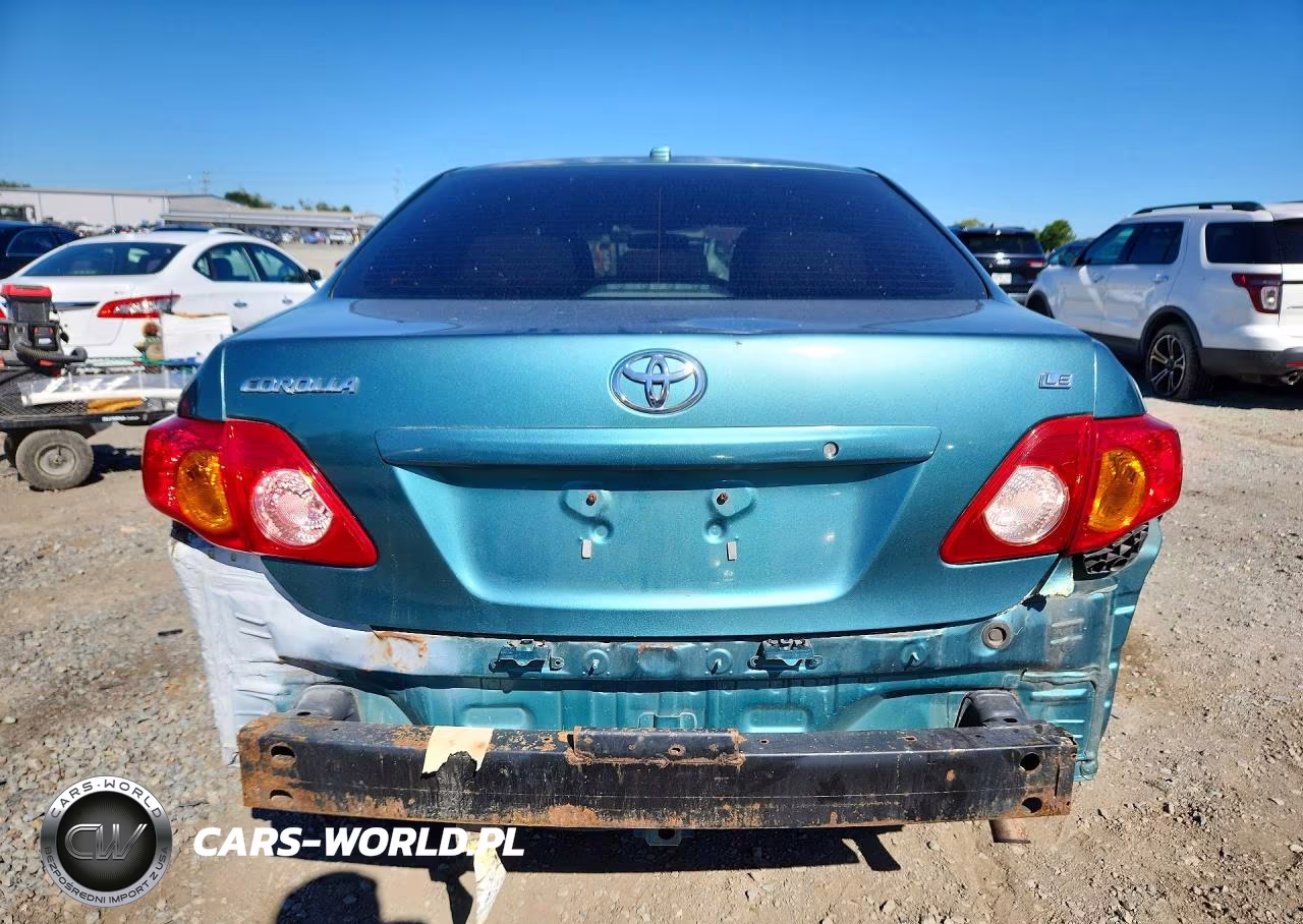 2009 Toyota Corolla Le VIN:2T1BU40E39C157167 - 6