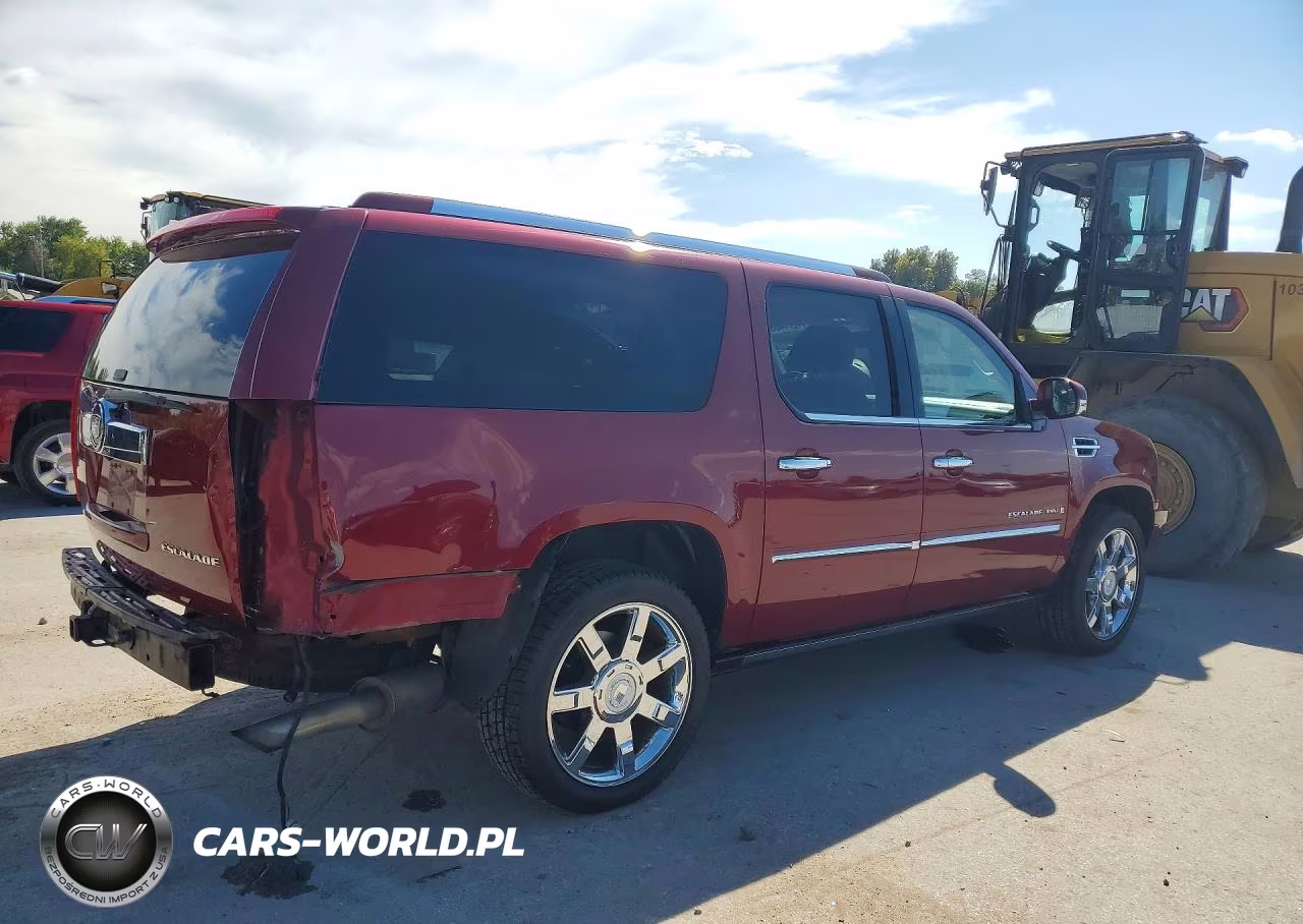 2008 Cadillac Escalade Esv VIN:1GYFK66888R133532 - 3