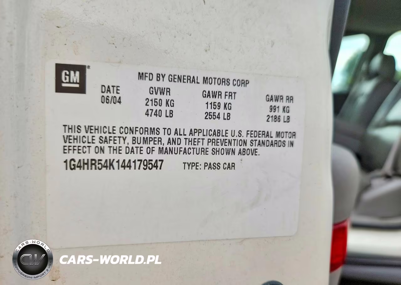2004 Buick Lesabre Limited VIN:1G4HR54K144179547 - 12