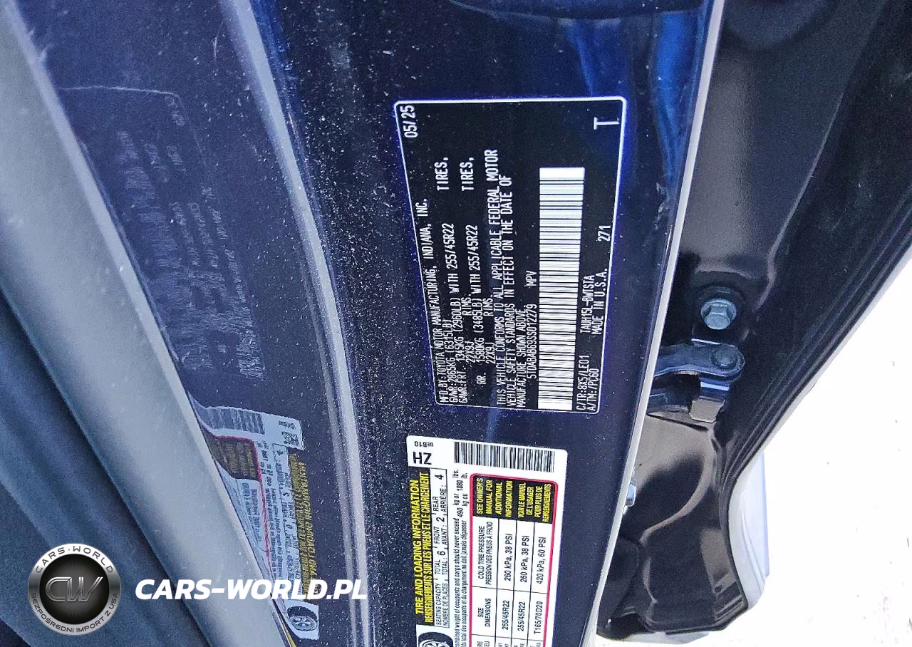 2025 Lexus Tx 500H F Sport Performance Luxury VIN:5TDABAB69SS012279 - 13