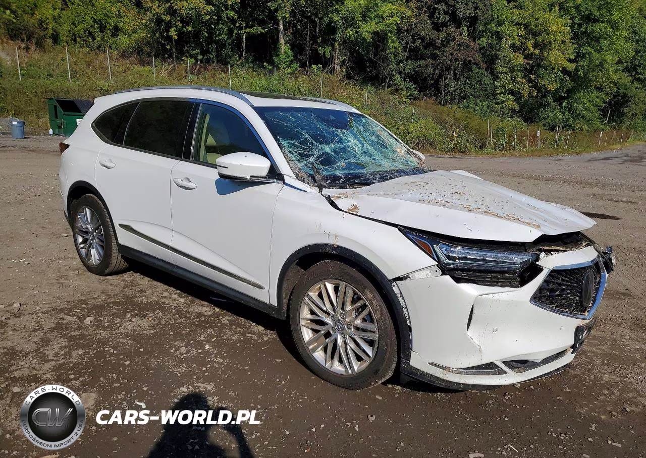 2022 Acura Mdx Advance VIN:5J8YE1H86NL016036 - 4