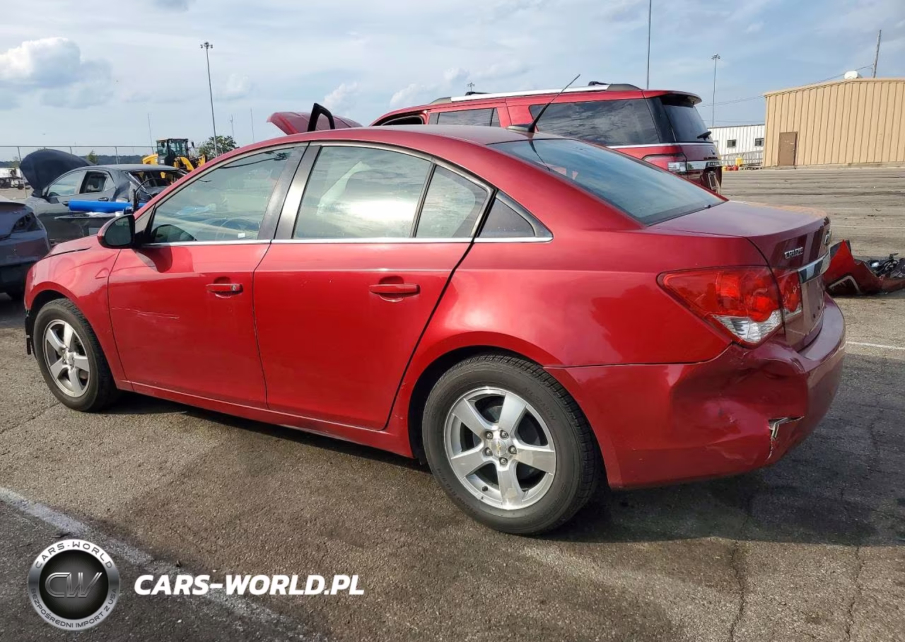 2013 Chevrolet Cruze Lt VIN:1G1PC5SB8D7242672 - 2