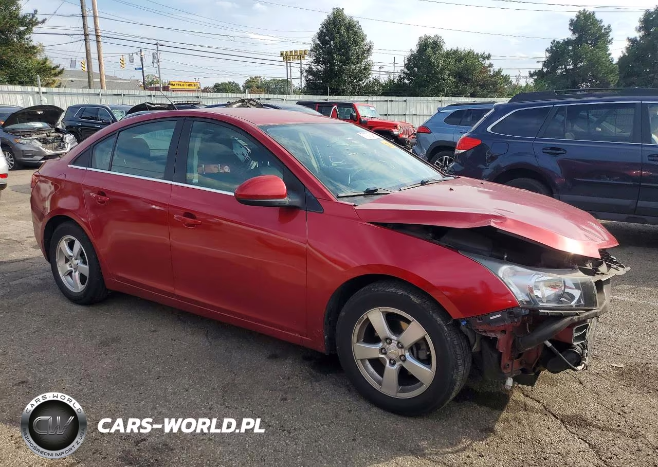 2013 Chevrolet Cruze Lt VIN:1G1PC5SB8D7242672 - 4