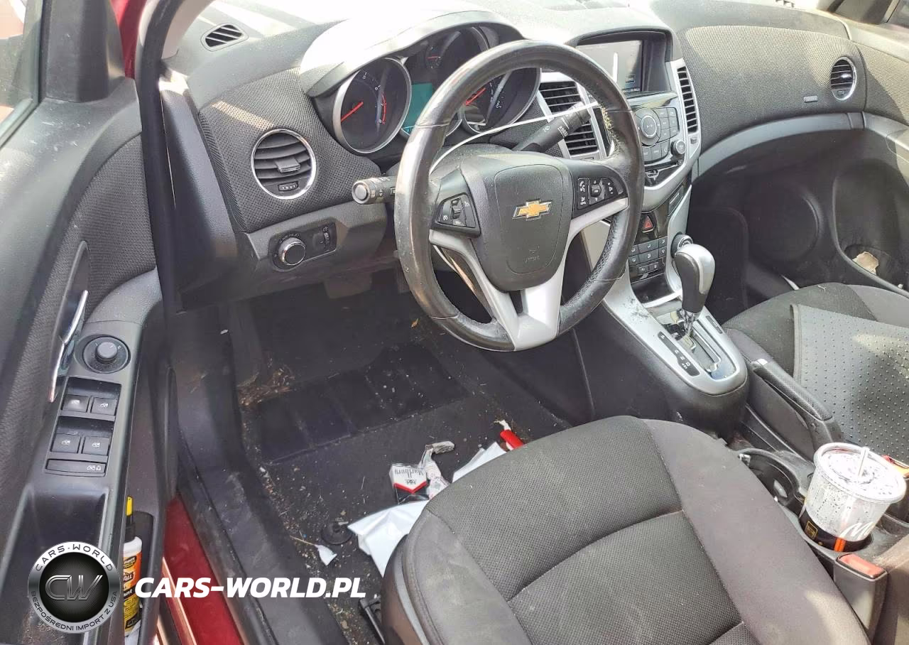 2013 Chevrolet Cruze Lt VIN:1G1PC5SB8D7242672 - 8