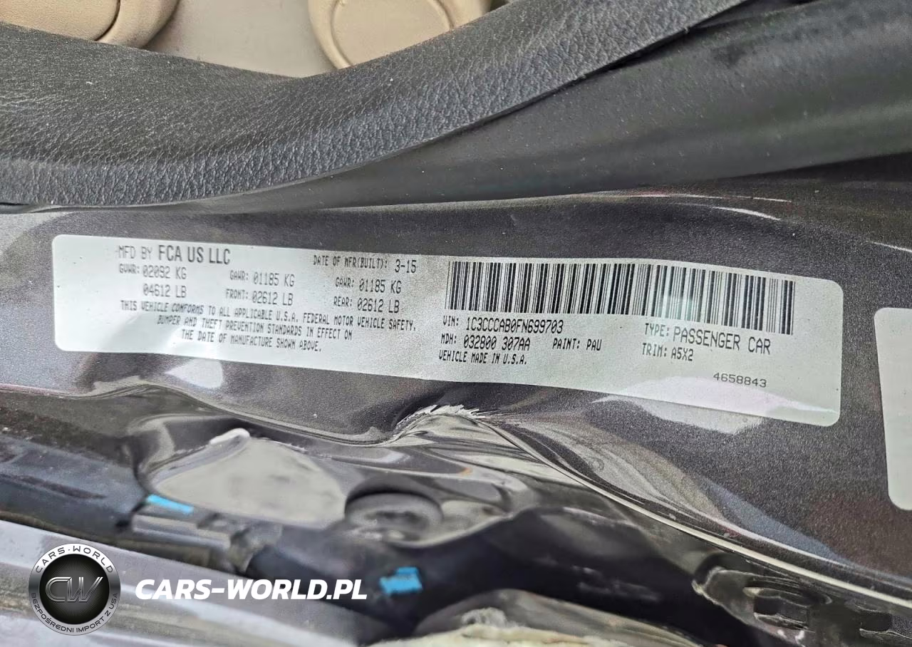 2015 Chrysler 200 Limited VIN:1C3CCCAB0FN699703 - 12