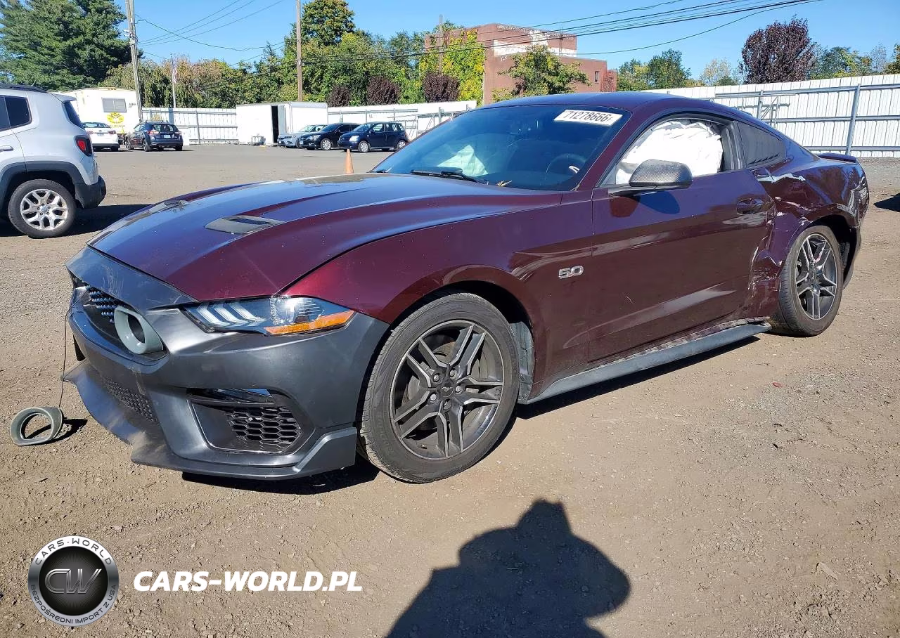 2018 Ford Mustang Gt VIN:1FA6P8CF7J5144191 - 1