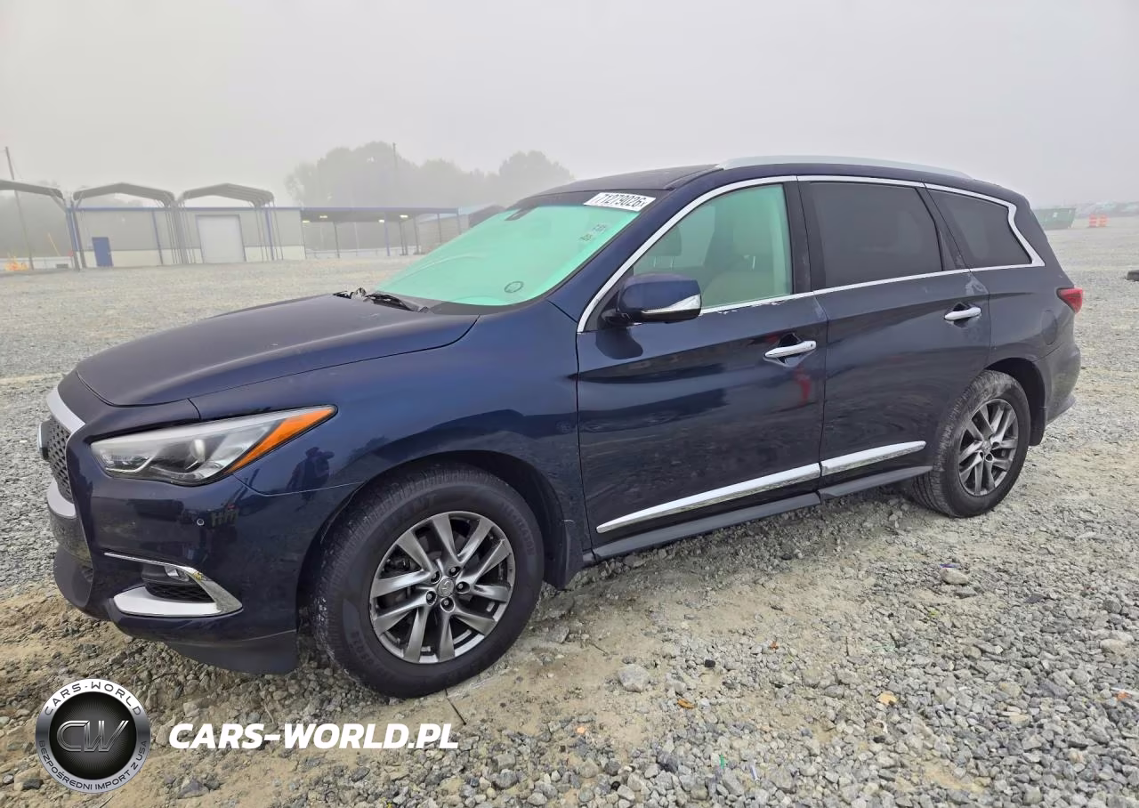 2016 Infiniti Qx60 Base VIN:5N1AL0MN8GC517231 - 1