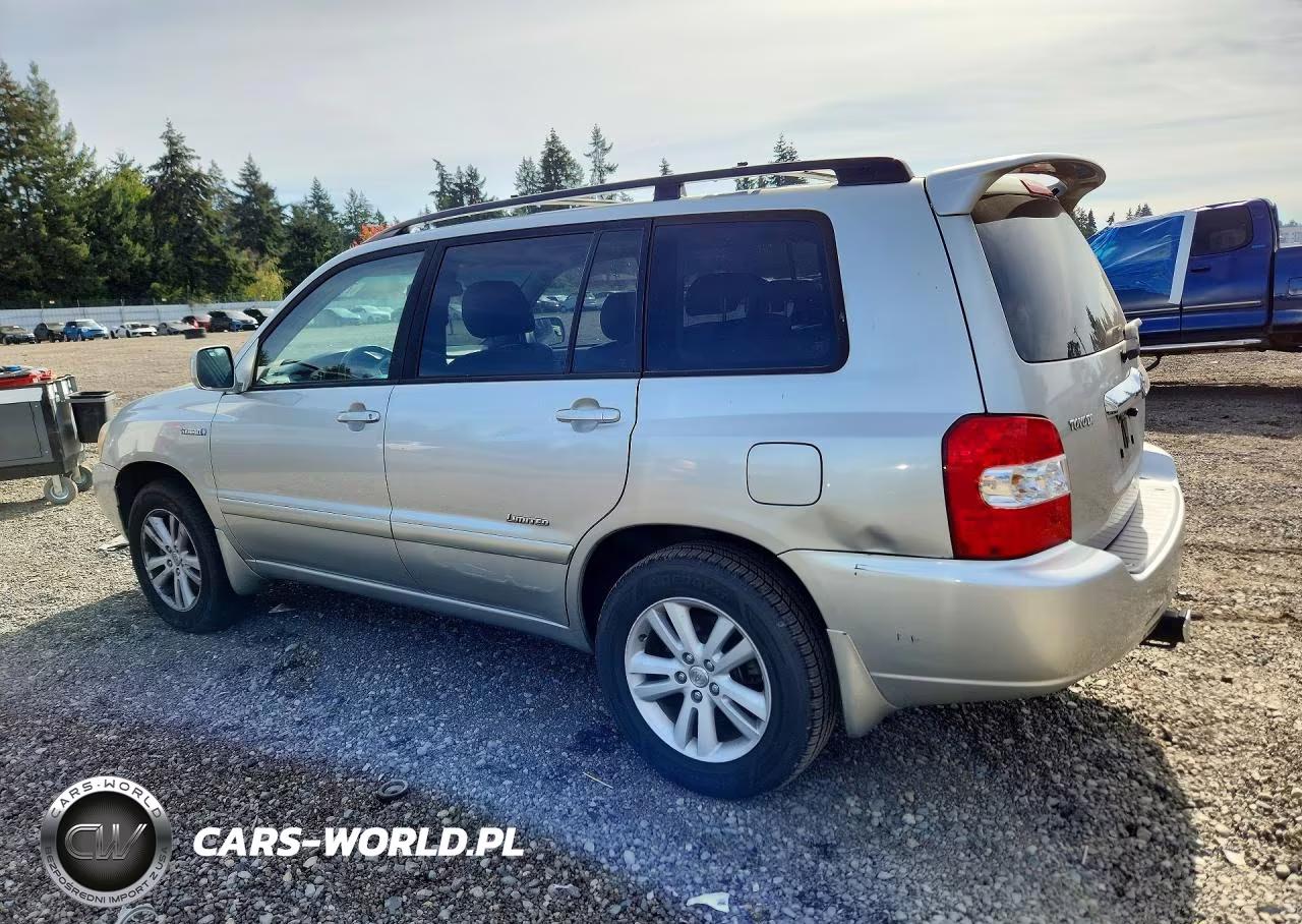 2007 Toyota Highlander Hybrid VIN:JTEGW21A770021126 - 2