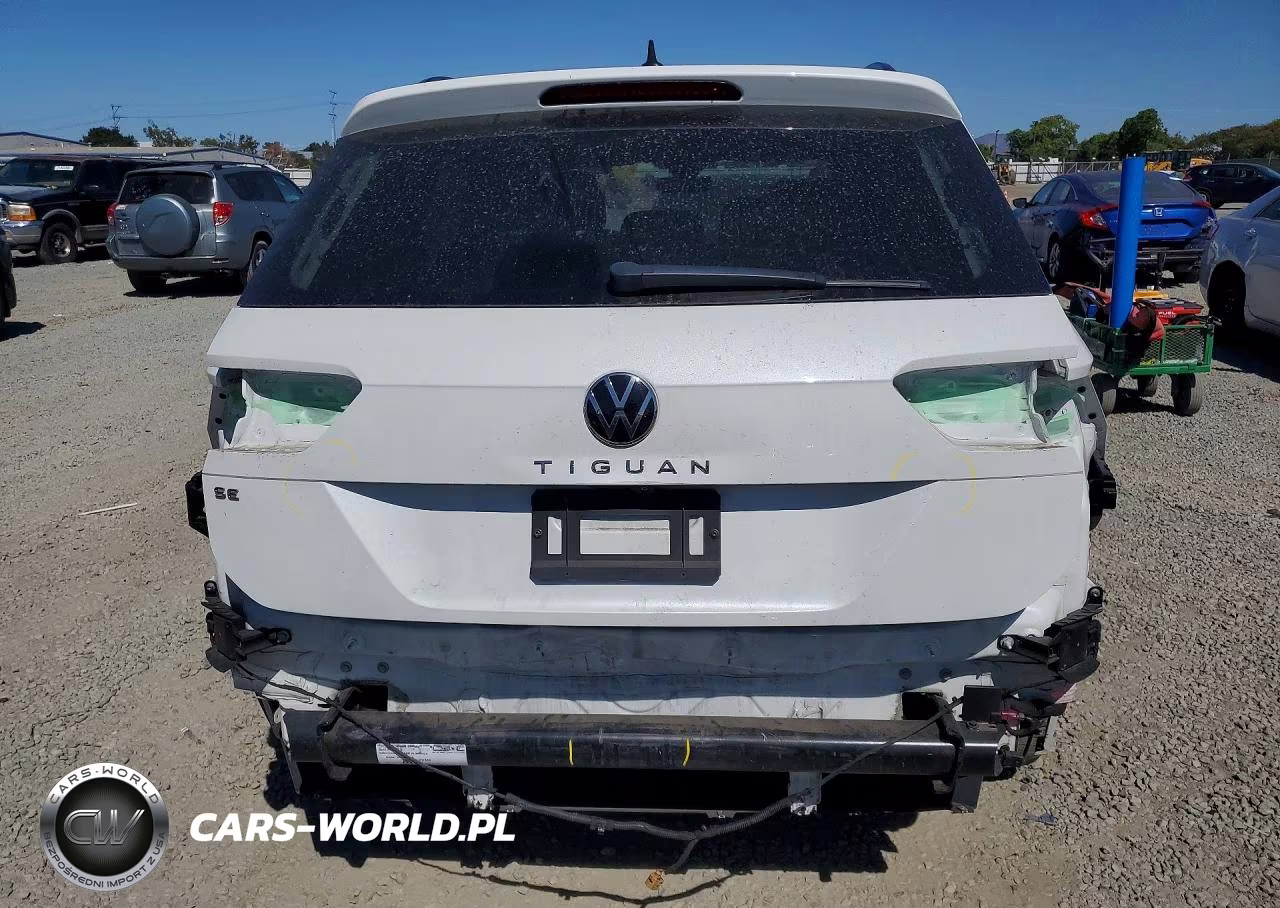 2022 Volkswagen Tiguan Se R-Line Black VIN:3VVCB7AX6NM062827 - 6