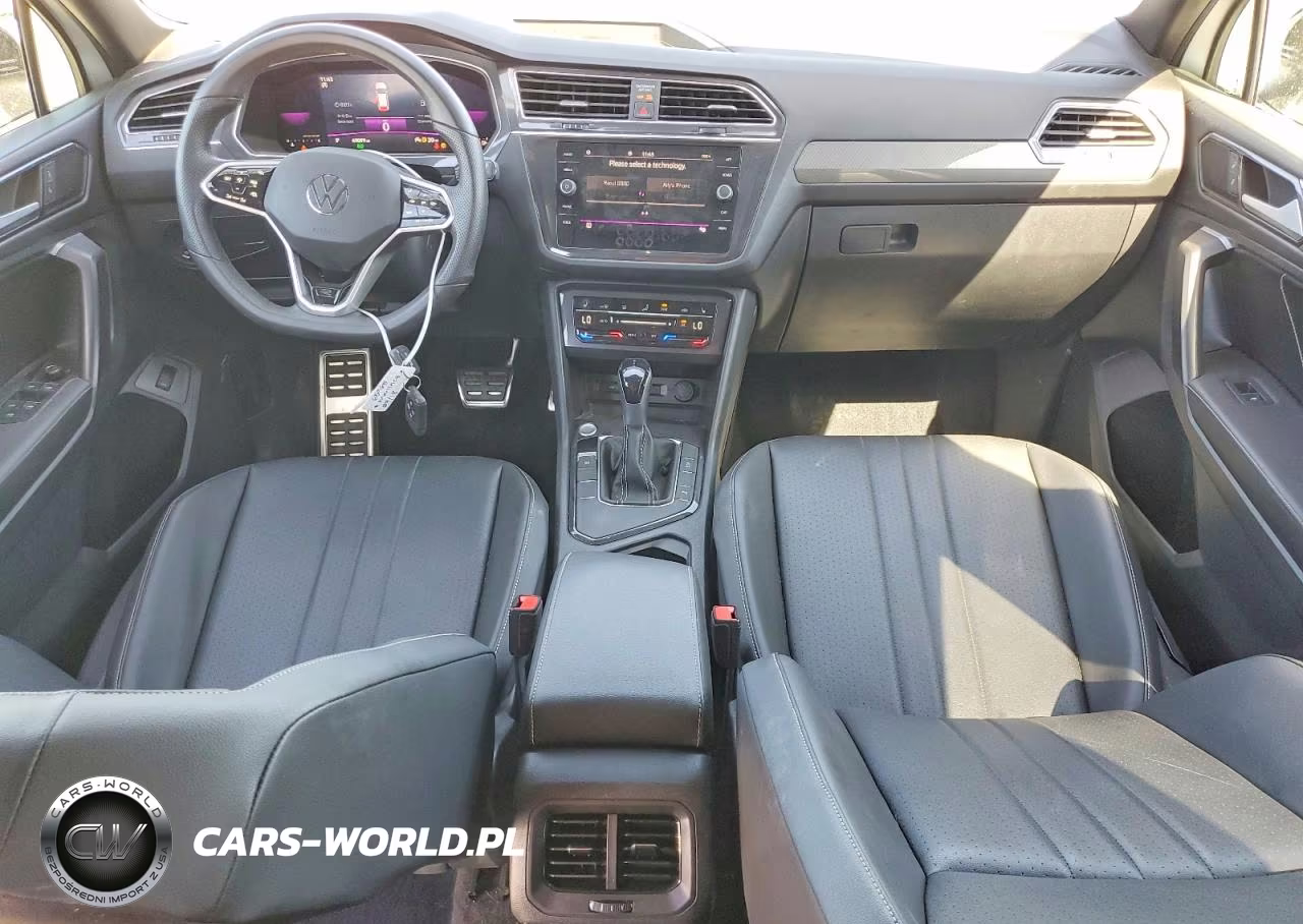 2022 Volkswagen Tiguan Se R-Line Black VIN:3VVCB7AX6NM062827 - 8