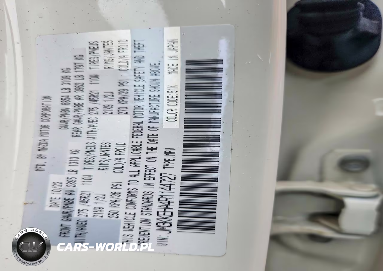 2024 Mazda Cx-90 Premium Plus VIN:JM3KKEHA4R1144727 - 13