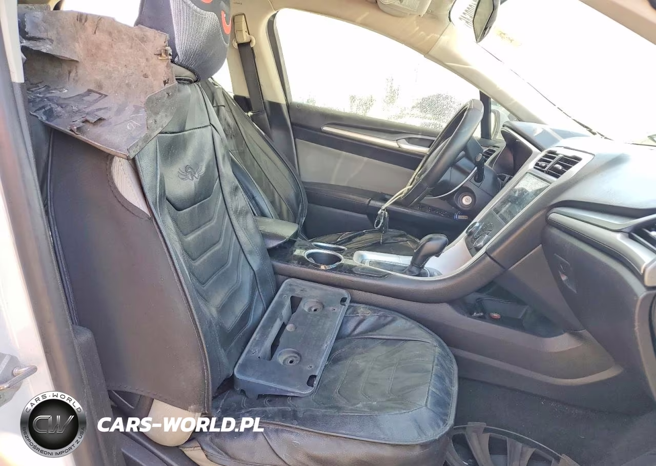 2014 Ford Fusion S VIN:3FA6P0G72ER136314 - 7