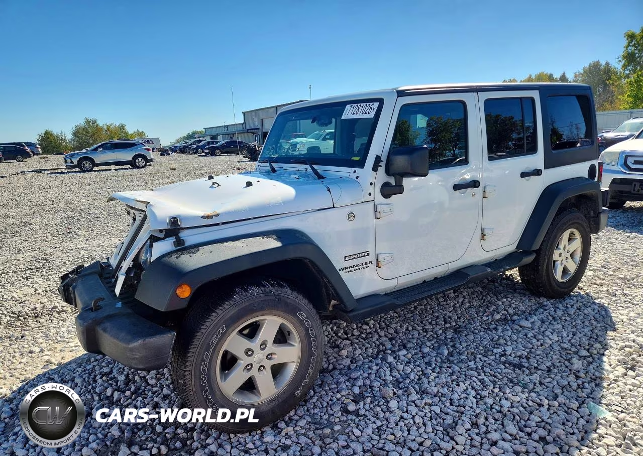 2016 Jeep Wrangler Unlimited Sport VIN:1C4BJWDGXGL333198 - 1
