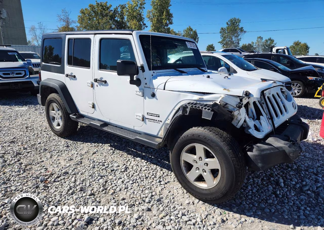 2016 Jeep Wrangler Unlimited Sport VIN:1C4BJWDGXGL333198 - 4