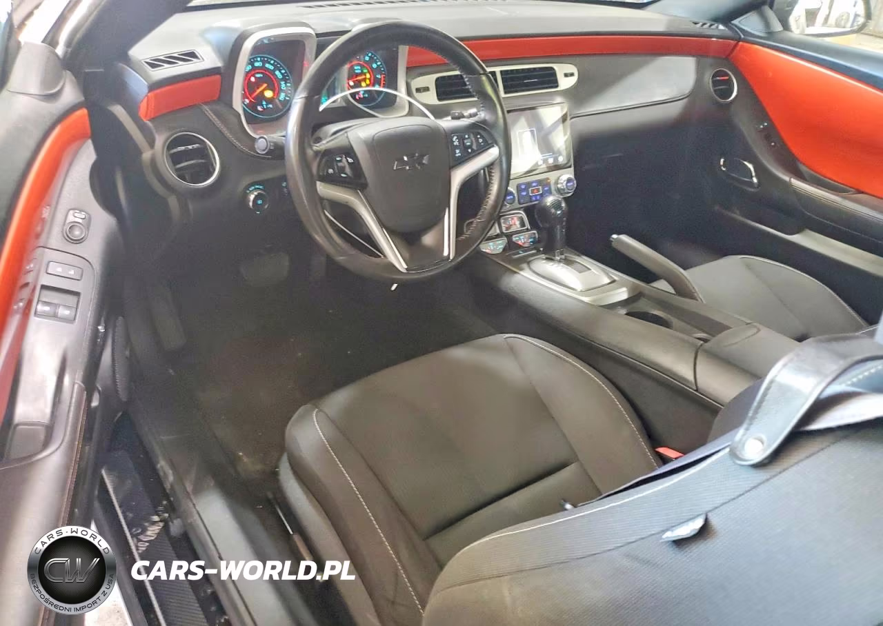 2014 Chevrolet Camaro Lt VIN:2G1FB1E32E9227337 - 8