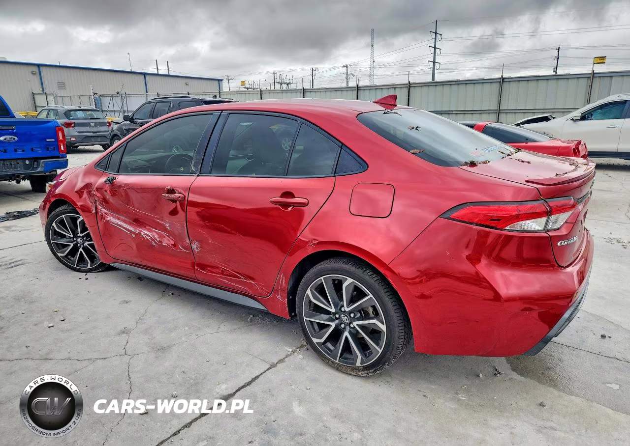 2020 Toyota Corolla Se VIN:JTDP4RCE7LJ008447 - 2