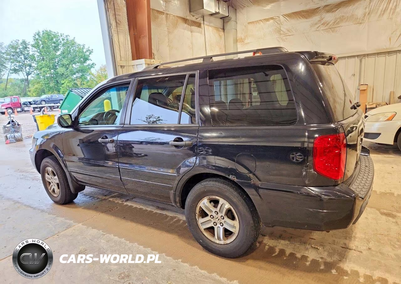 2005 Honda Pilot Exl VIN:5FNYF185X5B052574 - 2