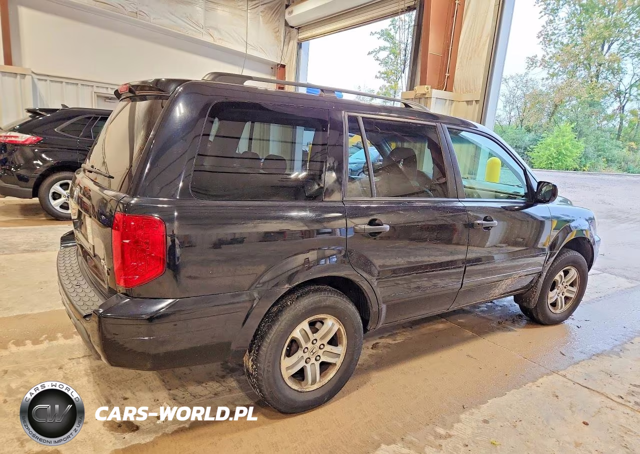 2005 Honda Pilot Exl VIN:5FNYF185X5B052574 - 3