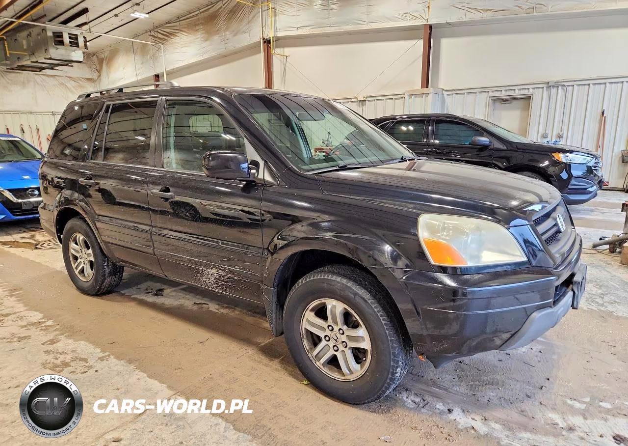 2005 Honda Pilot Exl VIN:5FNYF185X5B052574 - 4