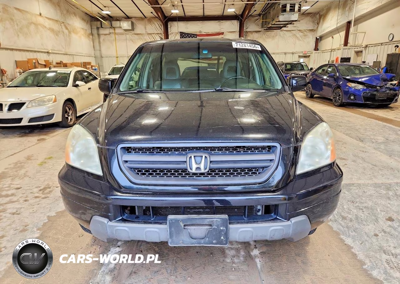 2005 Honda Pilot Exl VIN:5FNYF185X5B052574 - 5