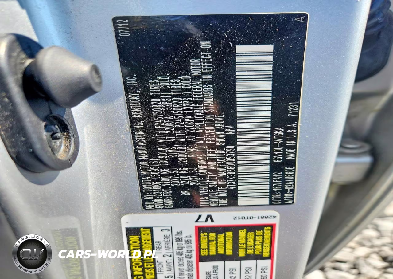 2013 Toyota Venza Le VIN:4T3ZK3BB6DU053790 - 13
