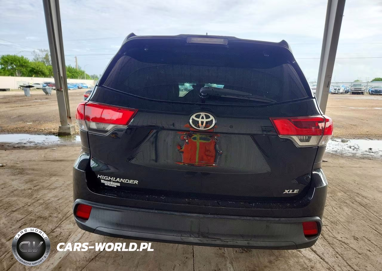2019 Toyota Highlander Xle VIN:5TDKZRFH1KS334974 - 6