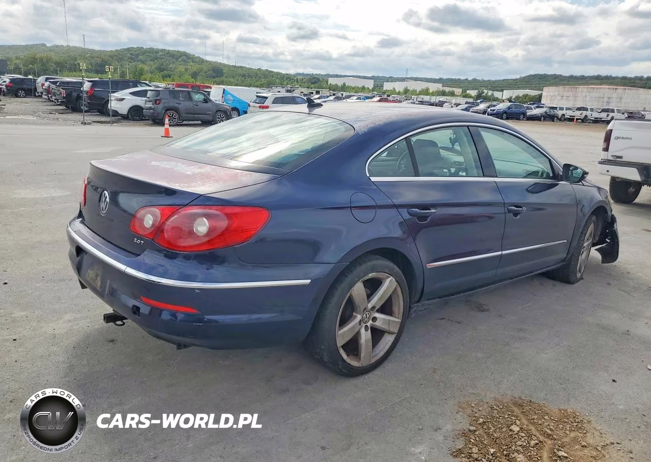 2011 Volkswagen Cc Luxury VIN:WVWHN7AN1BE717391 - 3