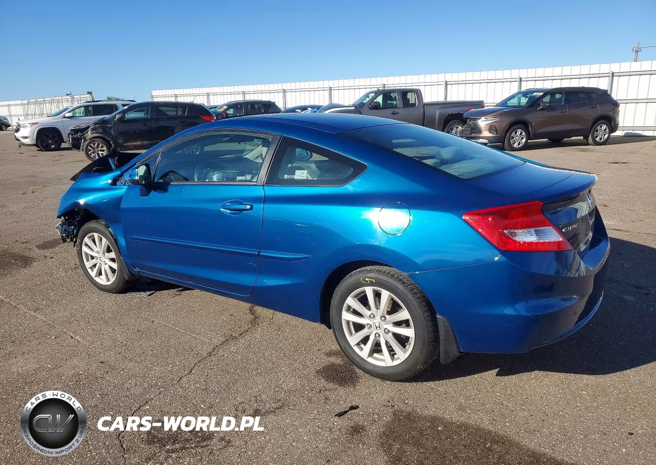 2012 Honda Civic Ex VIN:2HGFG3B82CH522527 - 2