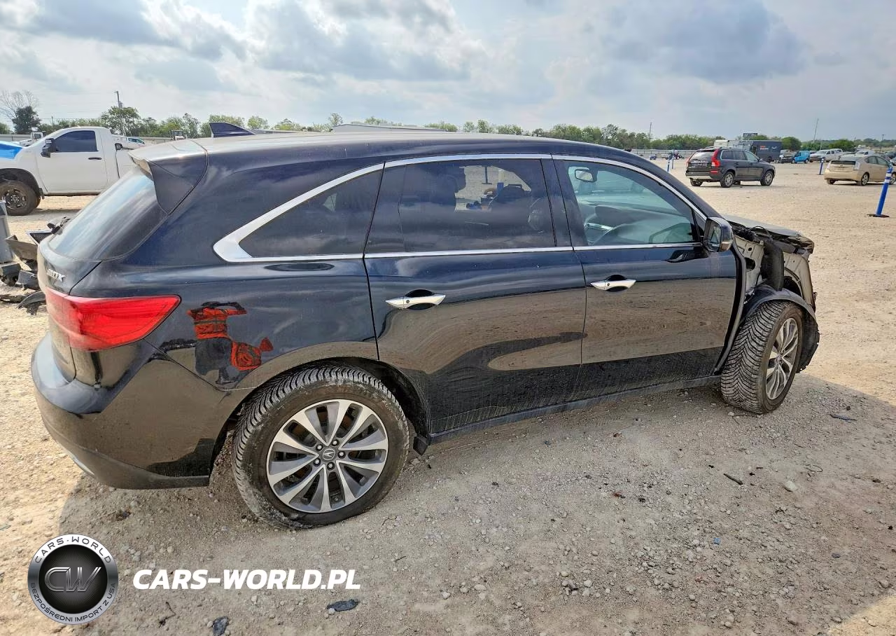 2014 Acura Mdx Technology VIN:5FRYD3H41EB015890 - 3