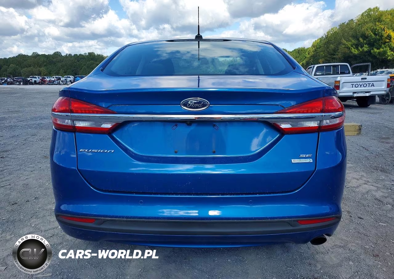 2017 Ford Fusion Se VIN:3FA6P0HD1HR129265 - 6