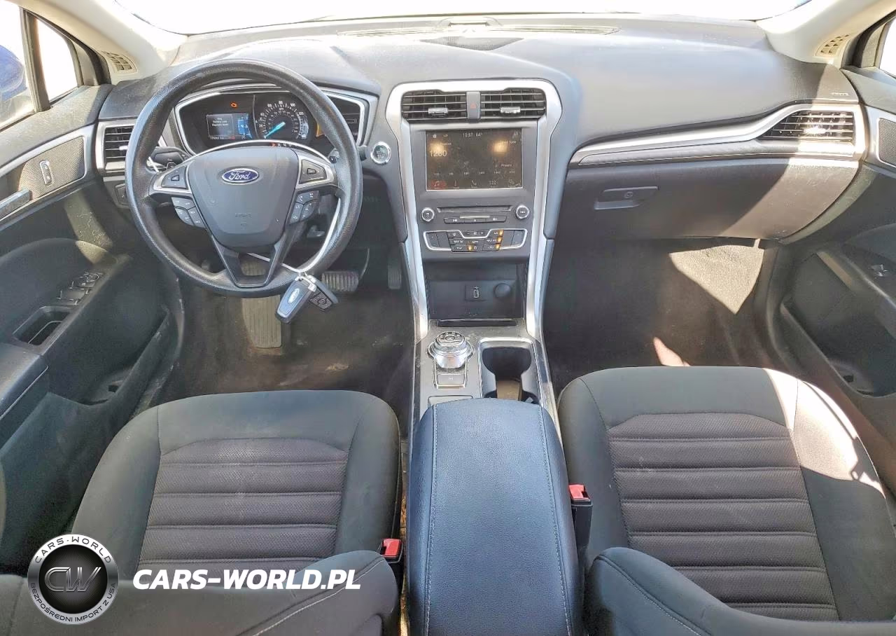 2017 Ford Fusion Se VIN:3FA6P0HD1HR129265 - 8