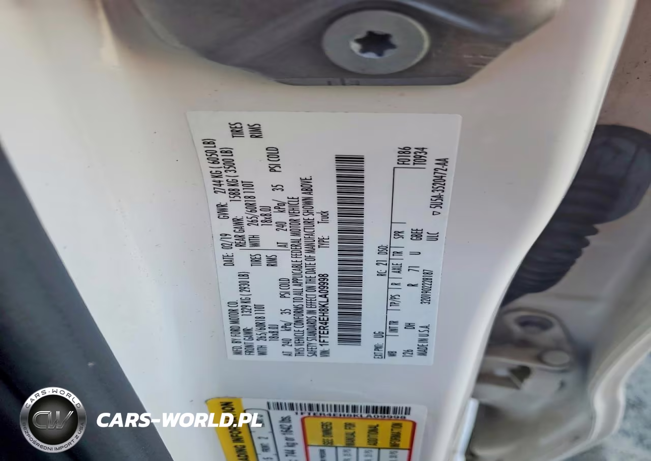 2019 Ford Ranger Xl VIN:1FTER4EH8KLA09998 - 12